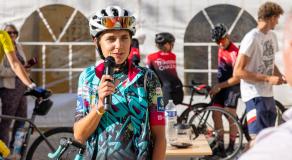 Estelle Cuenot, ambassadrice de "Donnons des elles au vélo" pour la Bourgogne-Franche-Comté