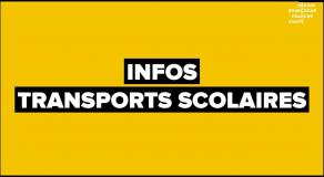Infos transports scolaires